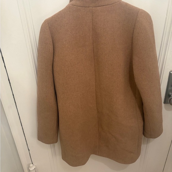 J. Crew Women's Camel Pea Coat - Picture 4 of 4